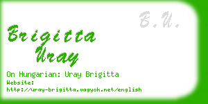 brigitta uray business card